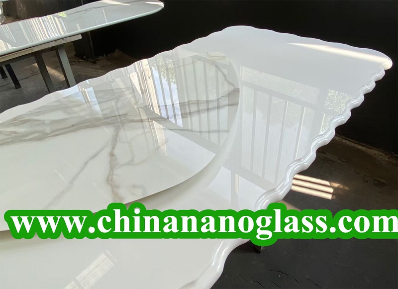 <a href='https://www.chinananoglass.com/nanoglass'>nano glass</a> stone is extremely strong and glossy for the tabletops, countertop