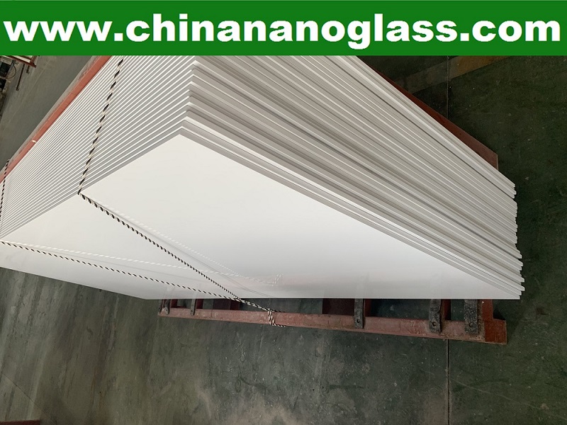 We supply the best slabs and tiles of super white <a href='https://www.chinananoglass.com/nanoglass'>nano glass</a> marble!