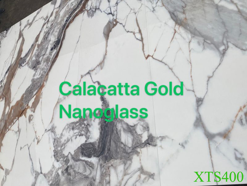 Calacatta <a href='https://www.chinananoglass.com/nanoglass'>nano glass</a> Slabs for Countertops,  Calacatta <a href='https://www.chinananoglass.com/nanoglass'>nano glass</a> for Countertops, Calacatta quartz and Sintered Stone alternation. For colors refer to our website www.chinananoglass.com