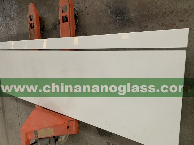 Manufacturer of White <a href='https://www.chinananoglass.com/nanoglass'>nano glass</a> Countertop, Show Details of <a href='https://www.chinananoglass.com/nanoglass'>nano glass</a> White Countertop - chinamarmoglass.com