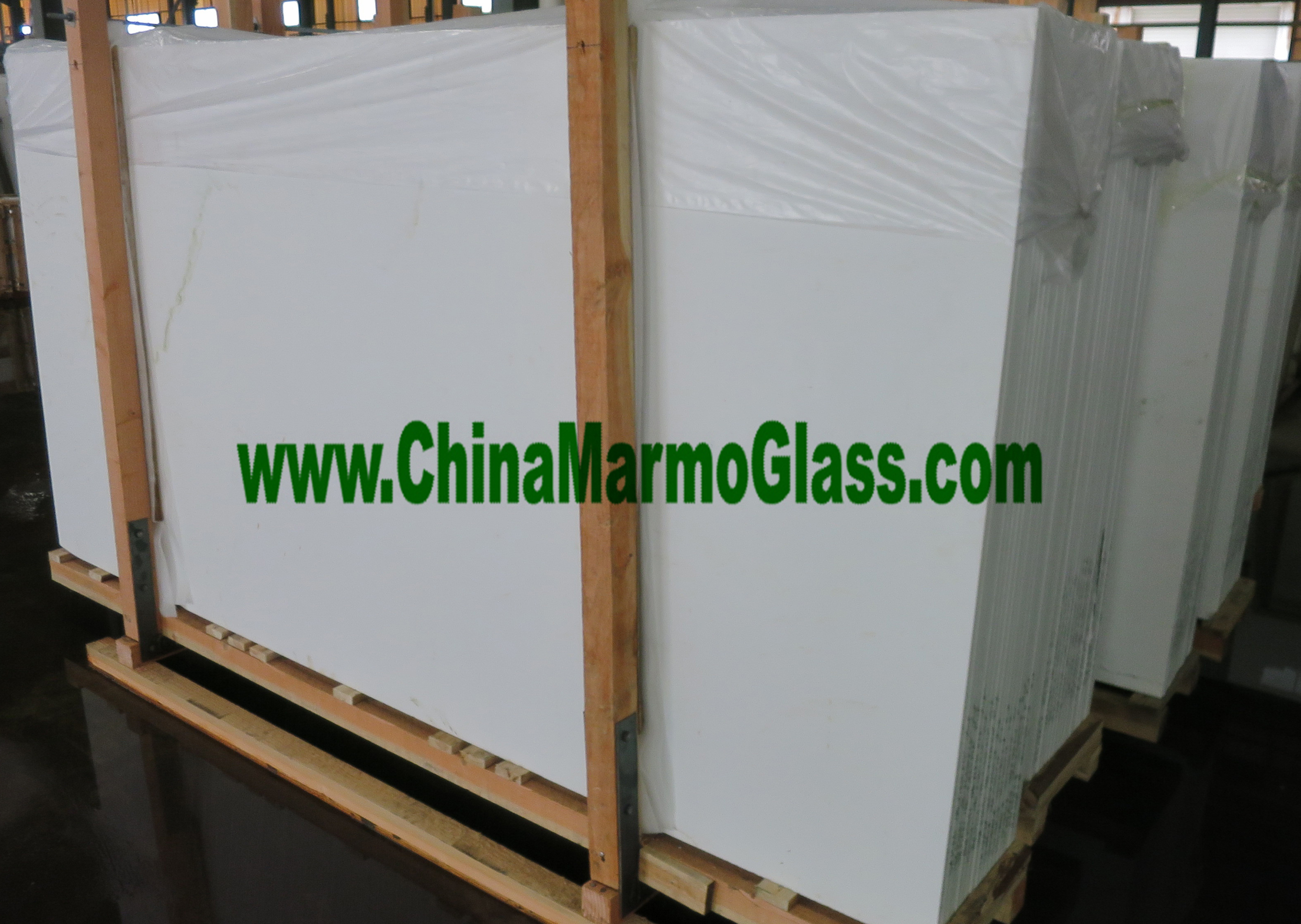 High-Grade Super White Minicrystal Stone (marble glass) Marb...