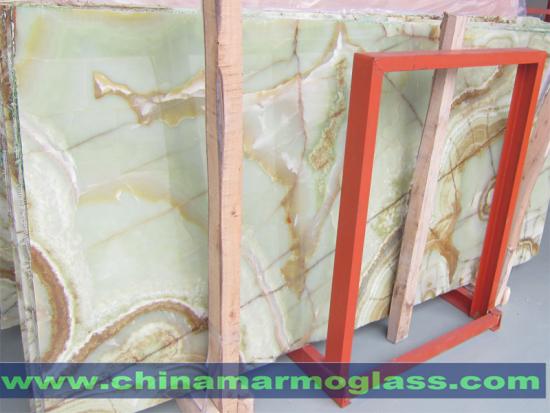 Green Onyx Stone Slab and Tile