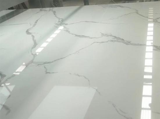 Hot Sale artificial white marble stone slab 2400x1600mm
