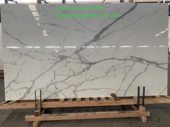 China Nanoglass CNG9980 marble look color slabs