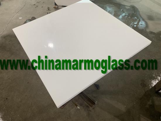 White Solid Surface Nano Crystal Glass Stone for Wall and Floor Tiles