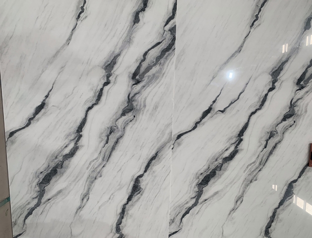 2026 popular Panda White Nanoglass Marble Slab