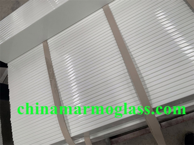 Wholesale Pure White Nano Glass Stone Window Sill 36x6